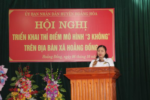 3. đại diện  Vietcombank phát biểu  tại hội nghị.JPG